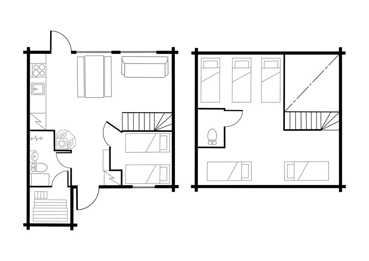 Economy Aarakka Apartman Levi Kültér fotó